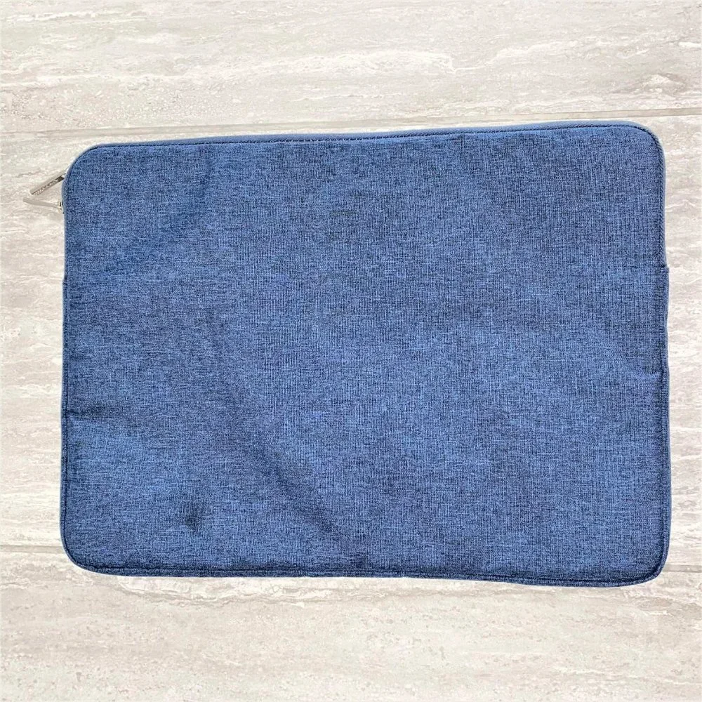 NIDOO 15 Inch Water Resistant Laptop Sleeve Case Protective Computer Cover Blue
